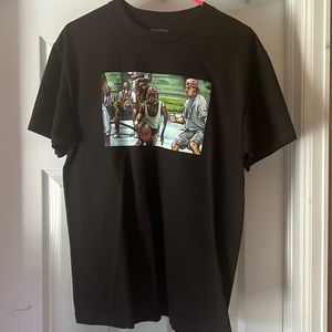 “White men can’t jump” graphic tee